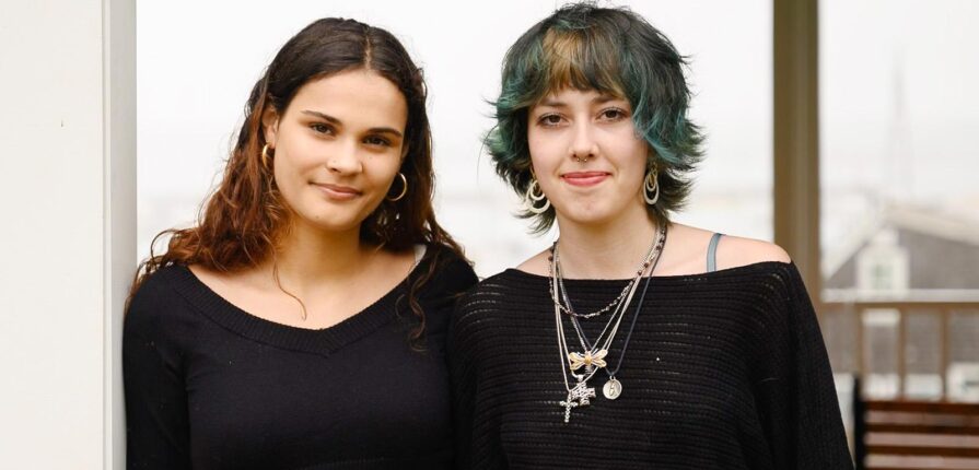 2025 Graduates Morgan Caruso and Quinn Floyd